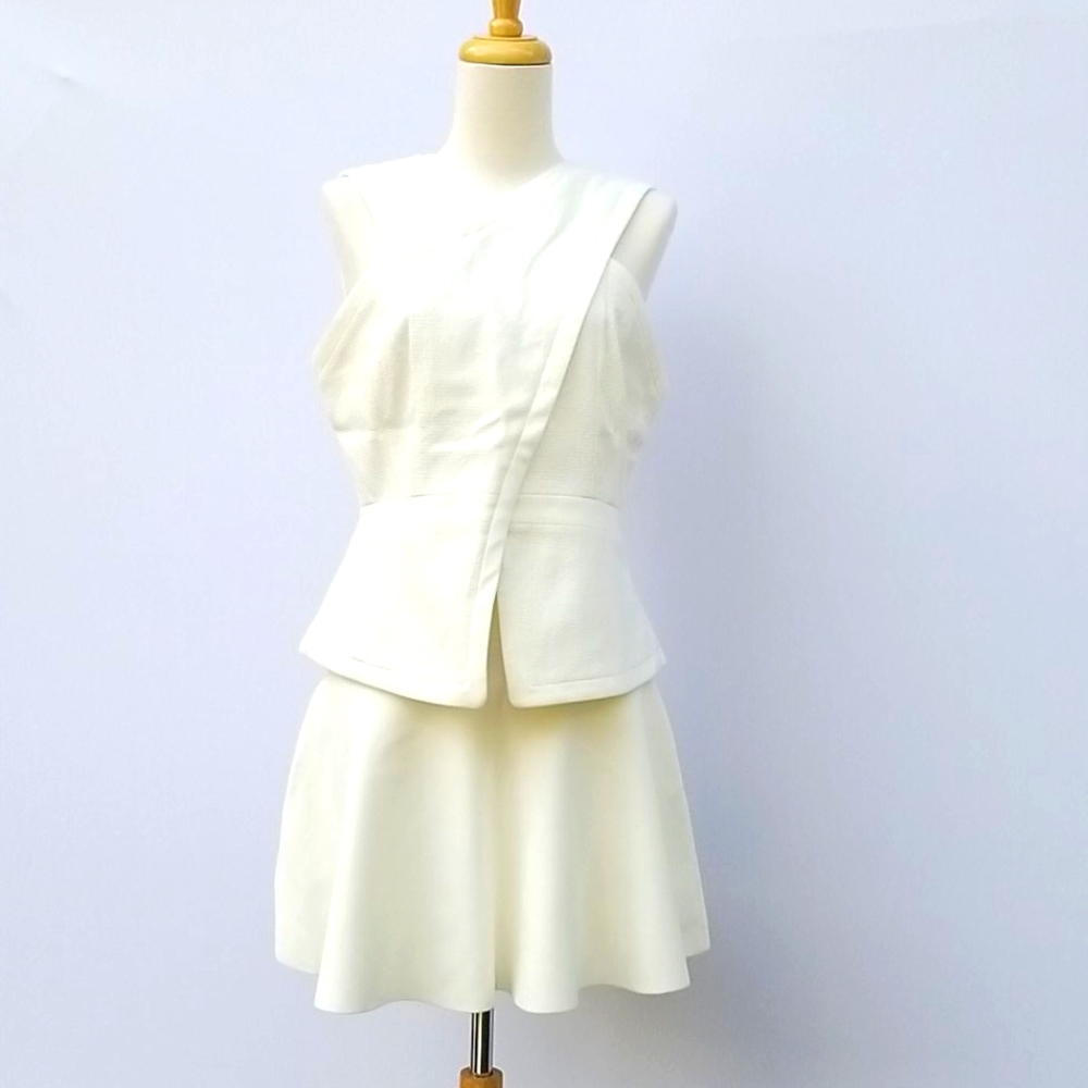 BCBG MAXAZRIA "Munson" top and "Ingrid" skirt